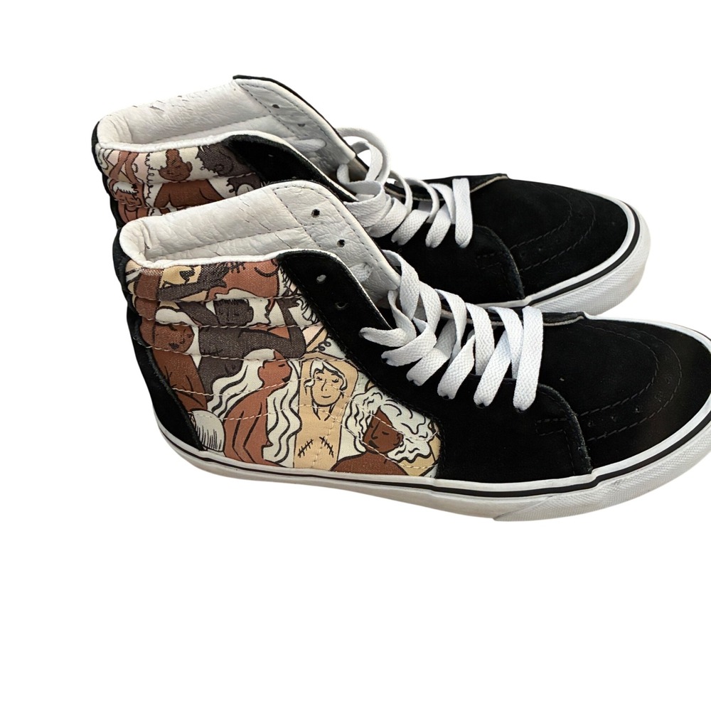 Vans X CoppaFeel! Sk8-Hi Breast Cancer Awareness Unisex Size 7.5 Black High Top